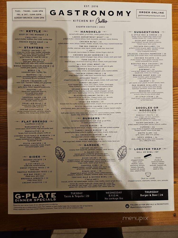 Cirella's - Huntington Station, NY menu_pic