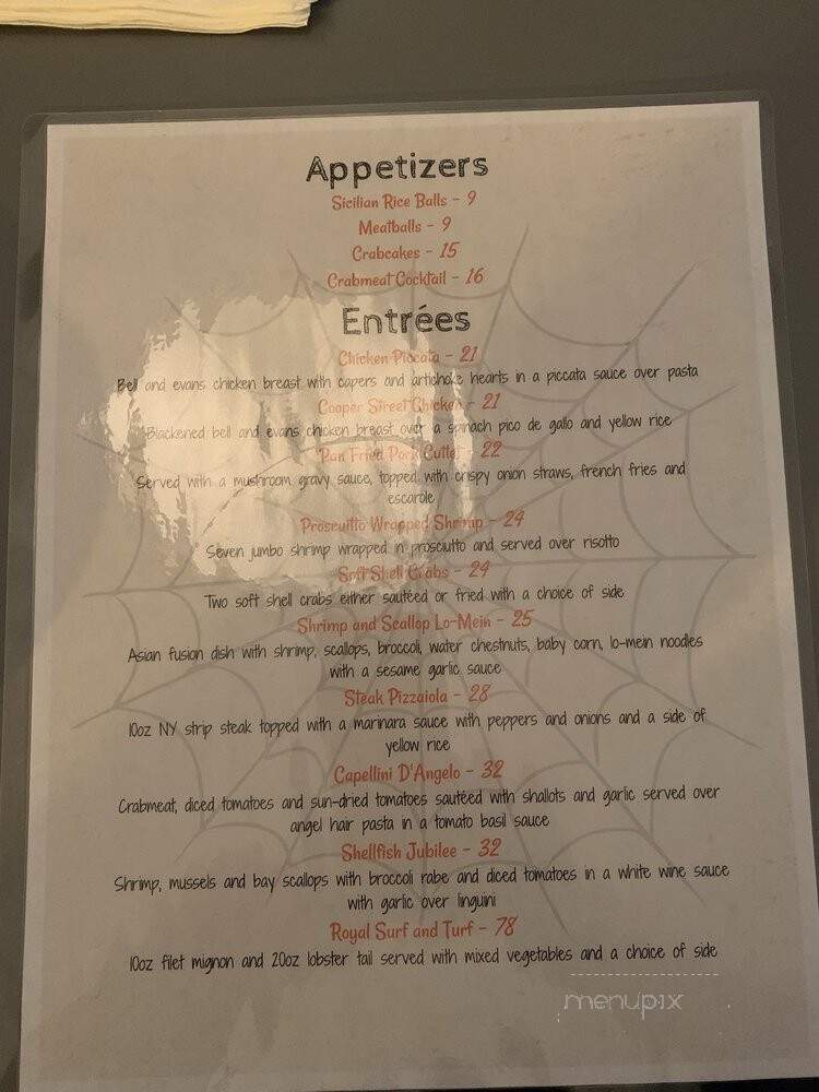 Clam & Oyster Bar - Babylon, NY menu_pic