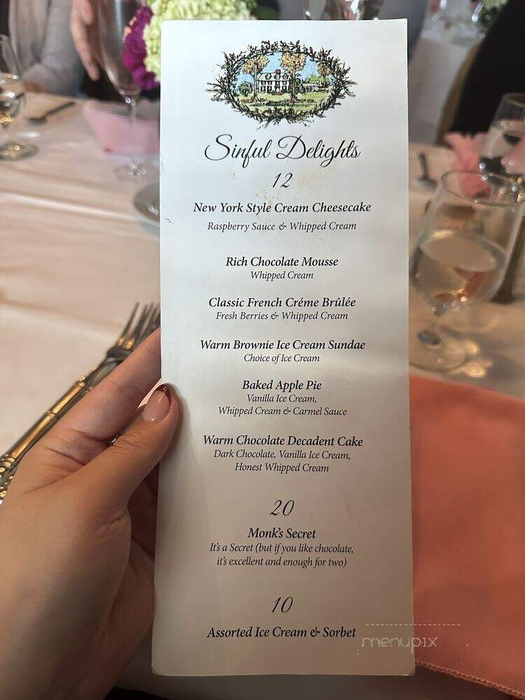 Country House At Stony Brook - Stony Brook, NY menu_pic