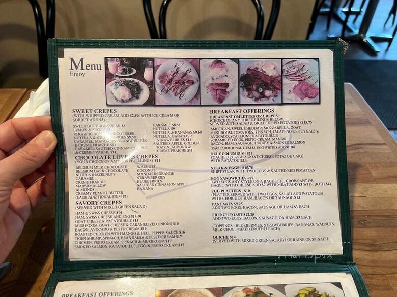 Crepes On Columbus - New York, NY menu_pic