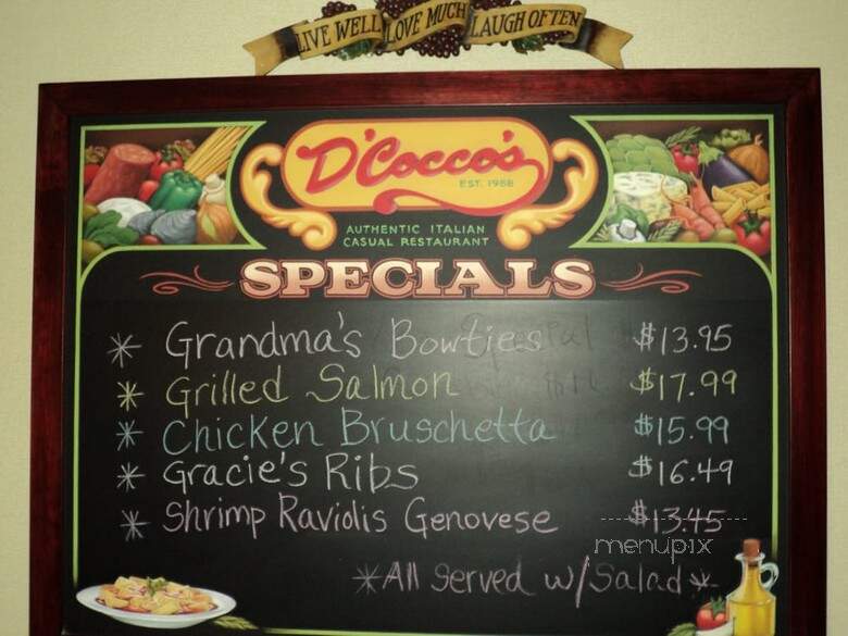 D'Cocco's Pizza & Pasta - Oceanside, NY