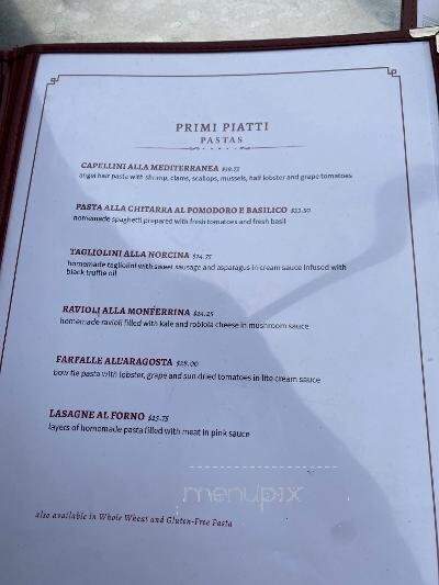 Di Nardo's Restaurant - Pound Ridge, NY menu_pic