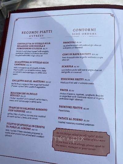 Di Nardo's Restaurant - Pound Ridge, NY menu_pic