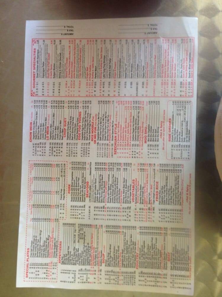 Dragon Gate Chinese Cuisine - Astoria, NY menu_pic