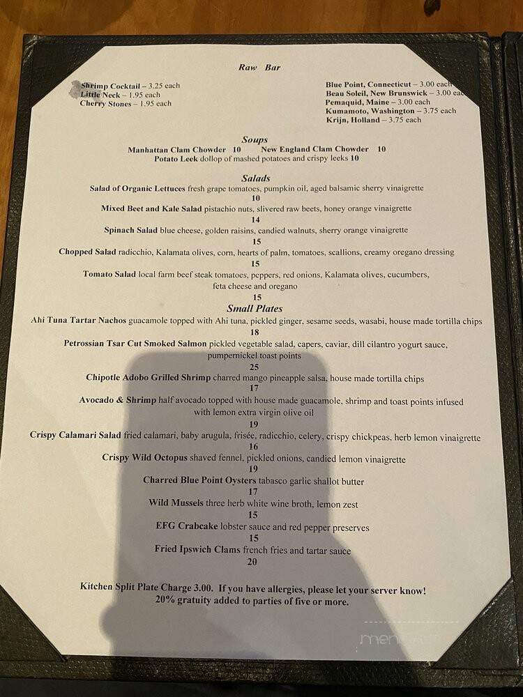 Eastchester Fish Gourmet Shop - Scarsdale, NY menu_pic