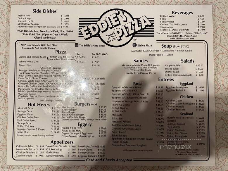 Eddie's Pizza - New Hyde Park, NY