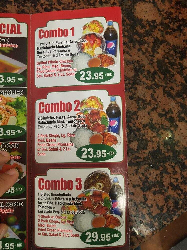 El Mangu Sabroso Restaurant - Bronx, NY menu_pic