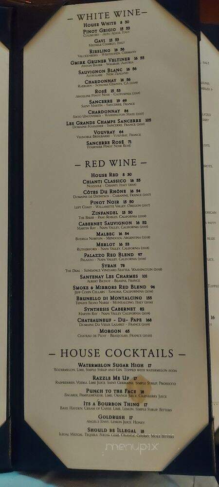 Faces & Names - New York, NY menu_pic