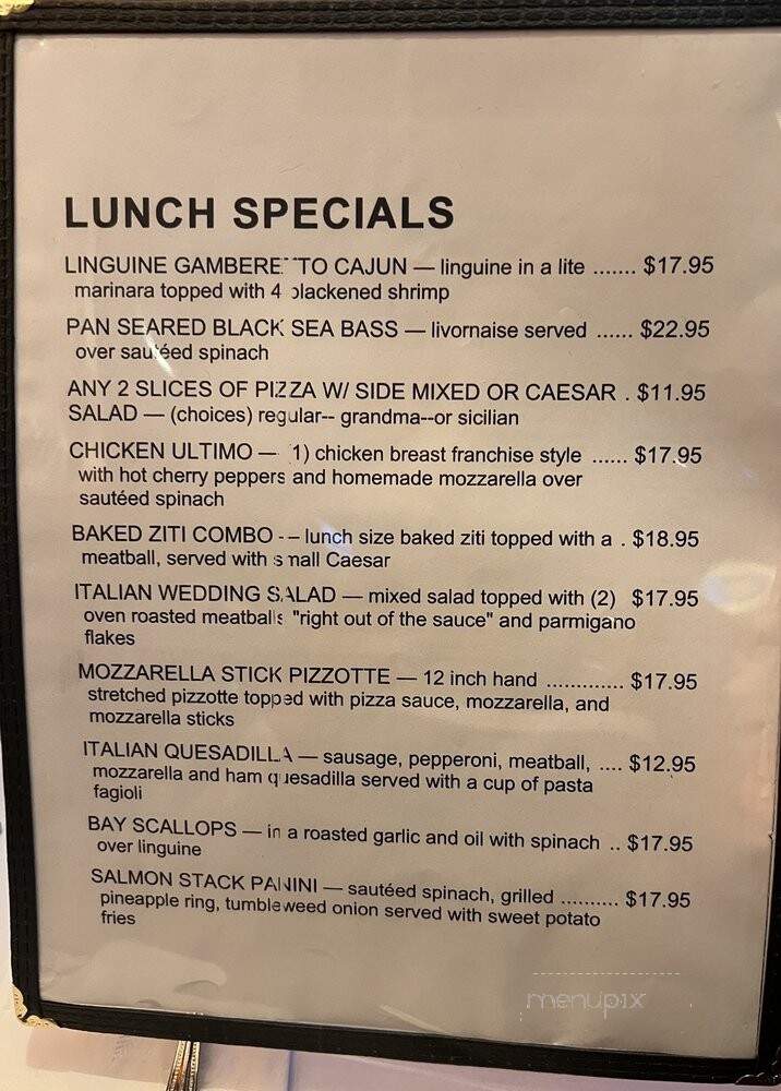 Fanatico - Jericho, NY menu_pic