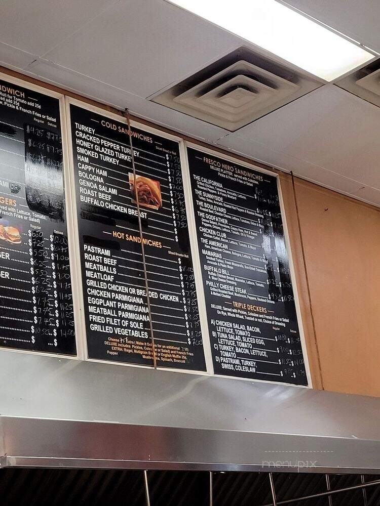 Fresco Deli Cafe - Long Island City, NY menu_pic