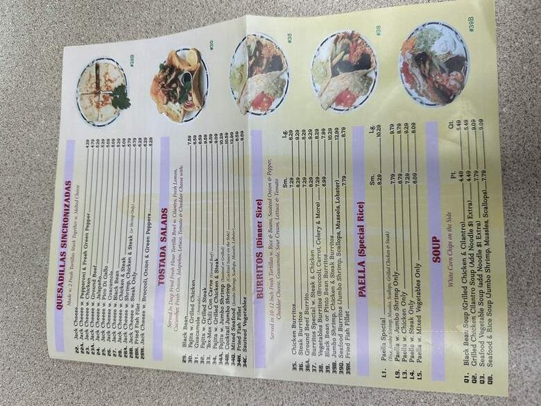 Fresh Taco - Ridgewood, NY menu_pic