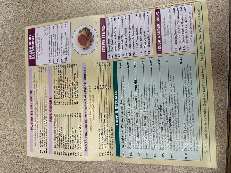 Fresh Taco - Ridgewood, NY menu_pic