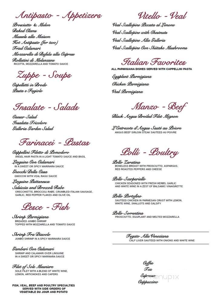 Galleria Dominick Restaurant - Westbury, NY