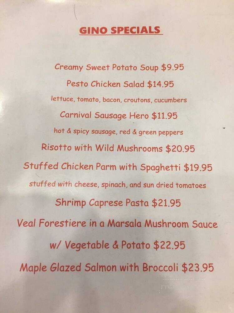 Gino's Pizzeria - Oakland Gardens, NY