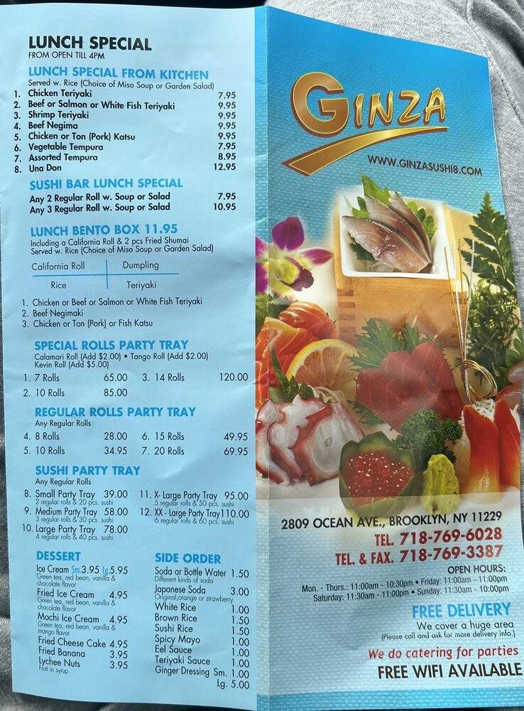 Ginza Japanese Restaurant - Brooklyn, NY