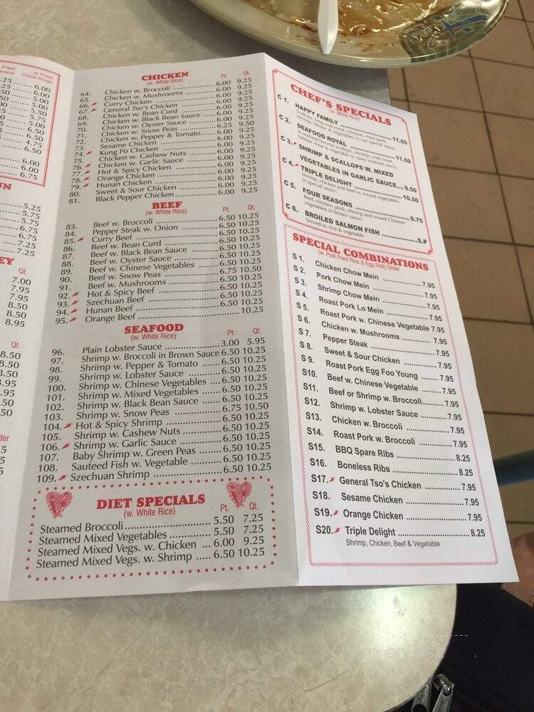 Golden Dragon - Brooklyn, NY menu_pic