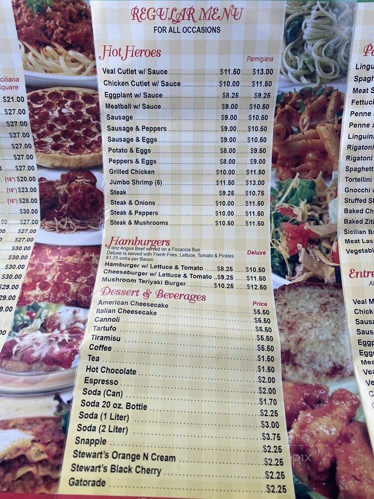 Grand Avenue Pizza - Astoria, NY menu_pic