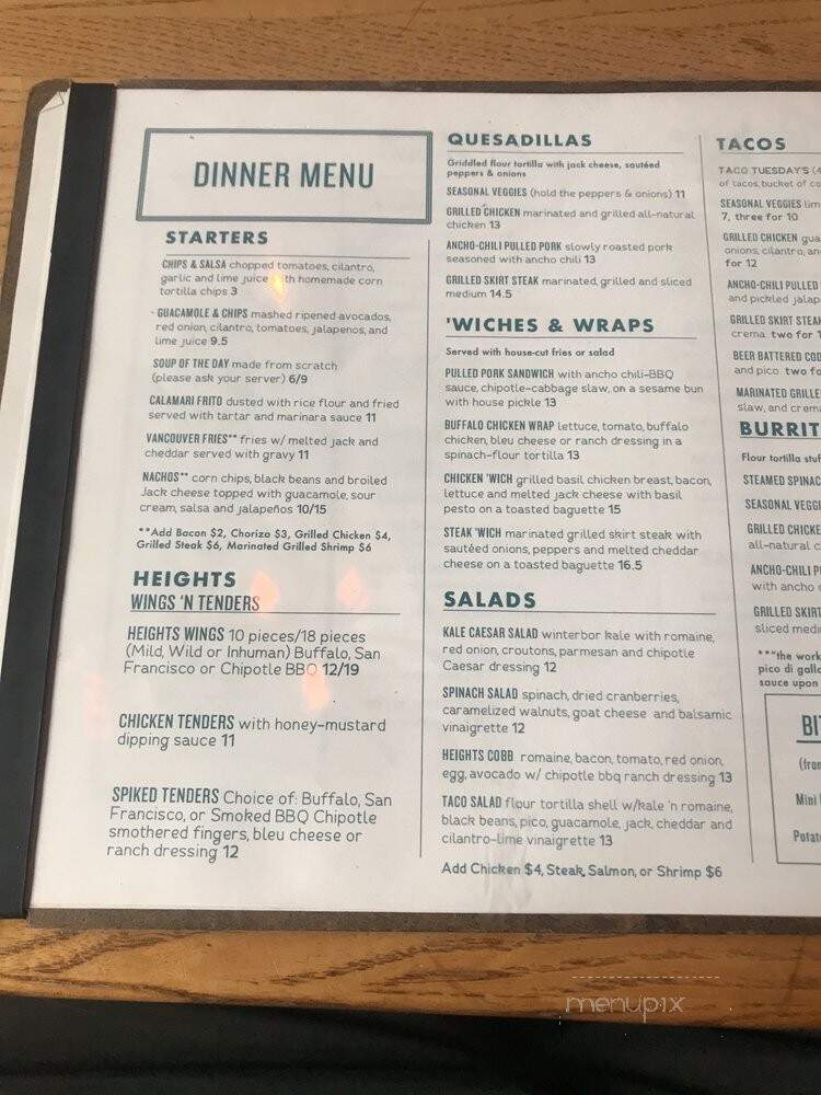 Heights Bar & Grill - New York, NY