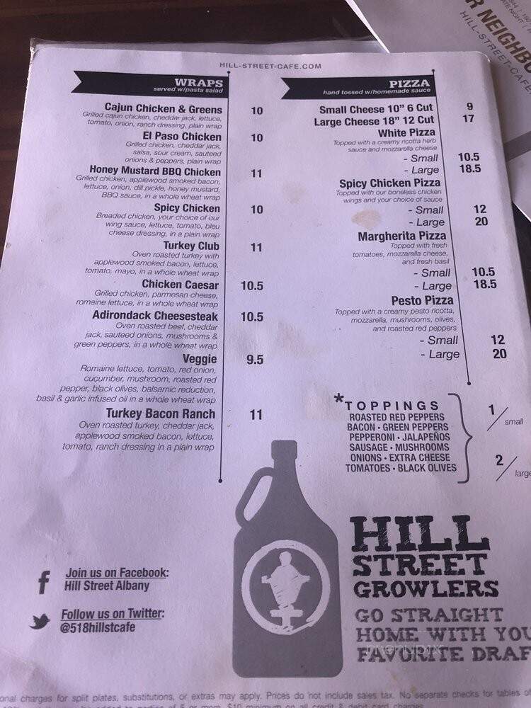 Hill Street Cafe - Albany, NY