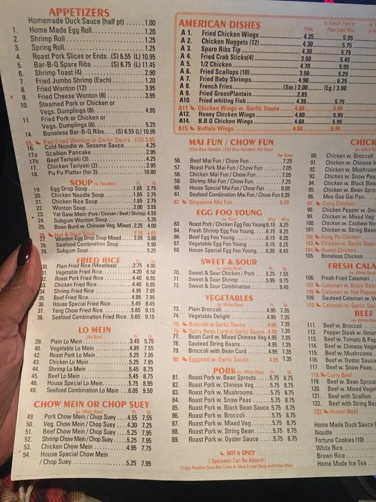Hing Lung - Valley Stream, NY menu_pic
