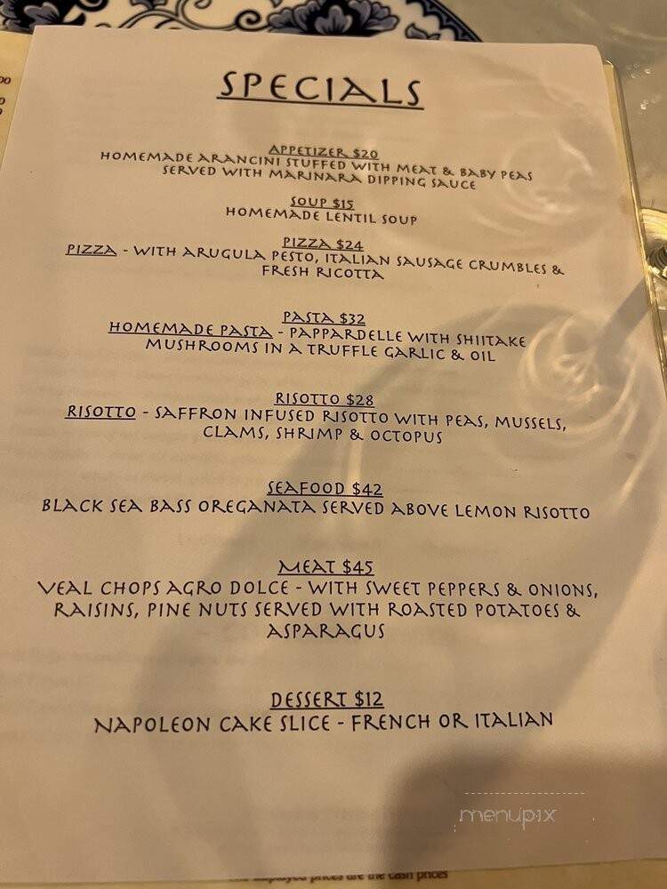 II Colosseo Restaurant & Pizza - Brooklyn, NY menu_pic