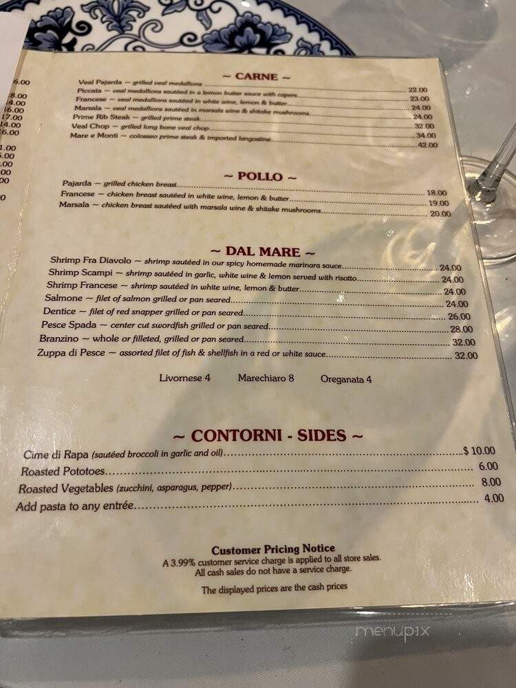 II Colosseo Restaurant & Pizza - Brooklyn, NY menu_pic