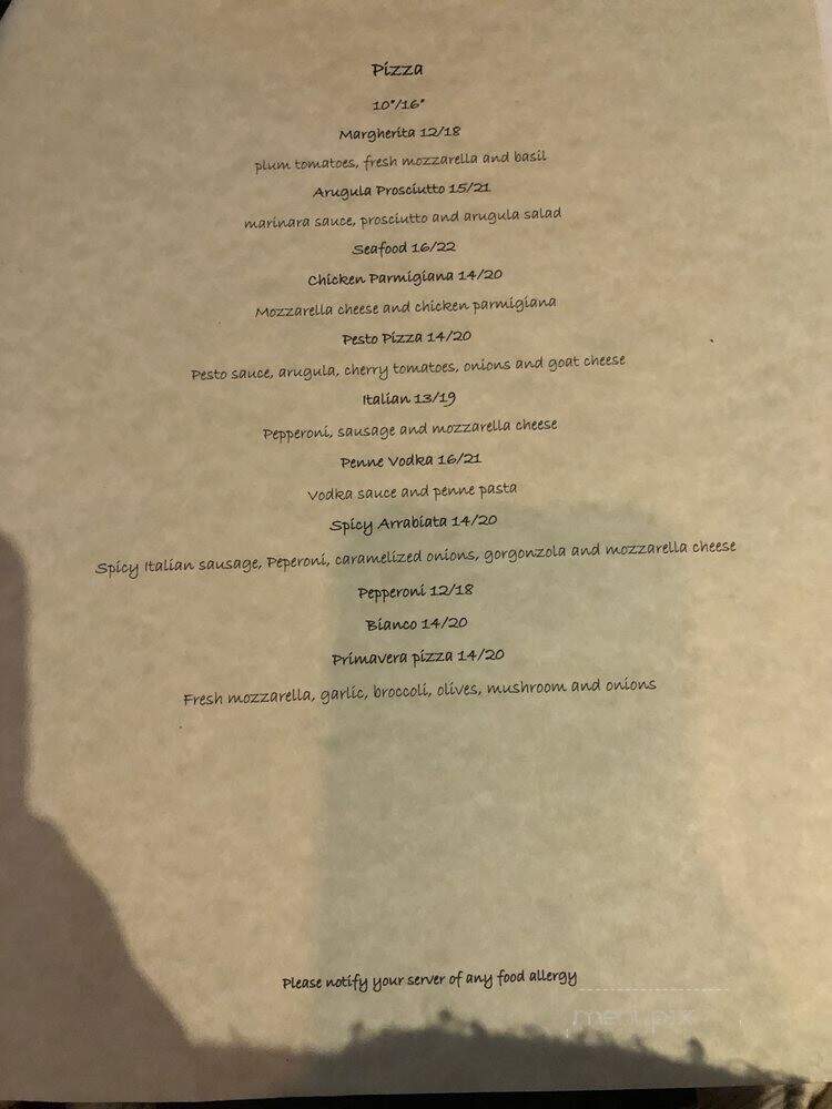 II Sole - New York, NY menu_pic