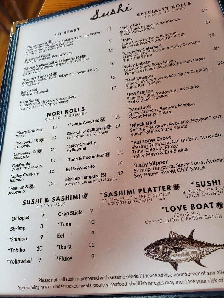 Inlet Seafood Restaurant - Montauk, NY