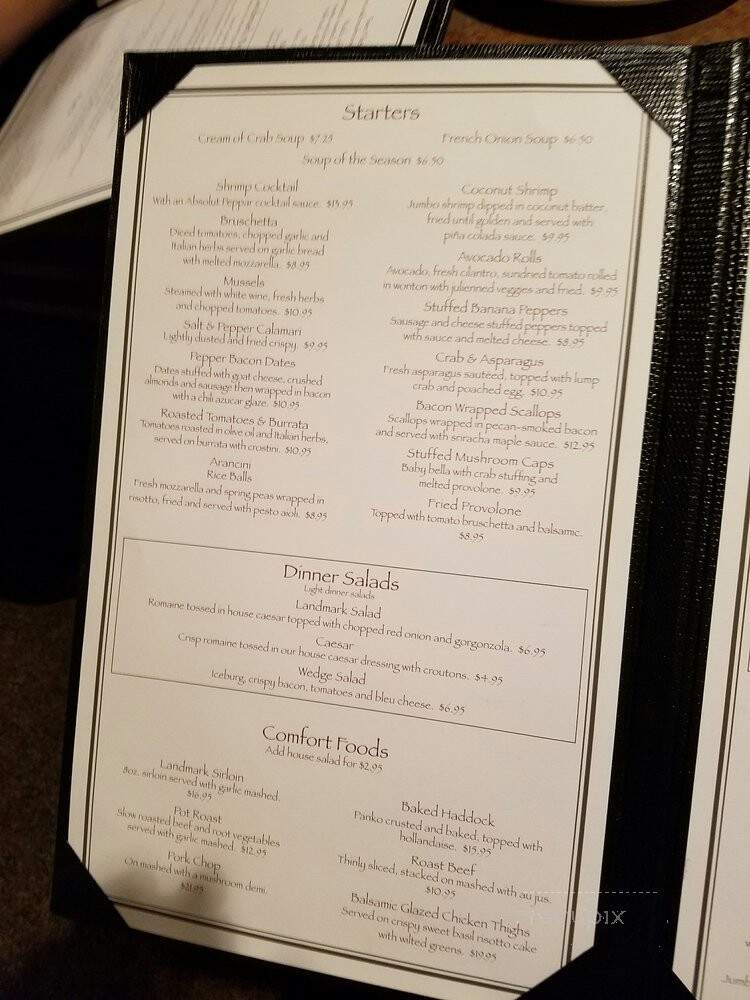 Ironstone Restaurant - Jamestown, NY menu_pic