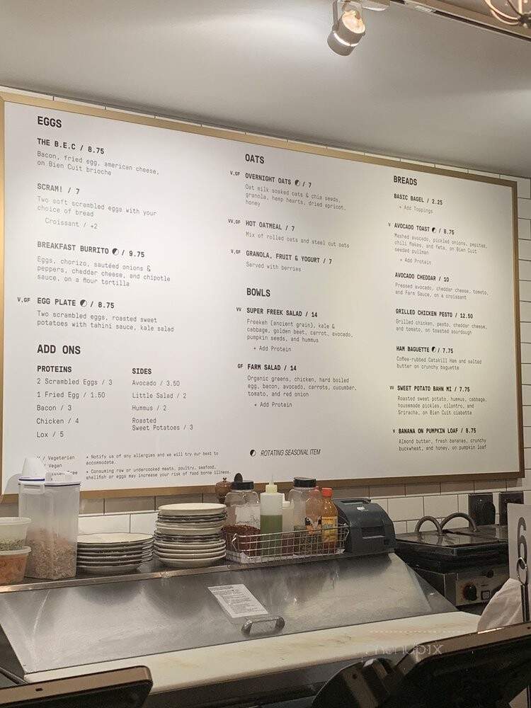 Irving Farm Coffee Co - New York, NY menu_pic