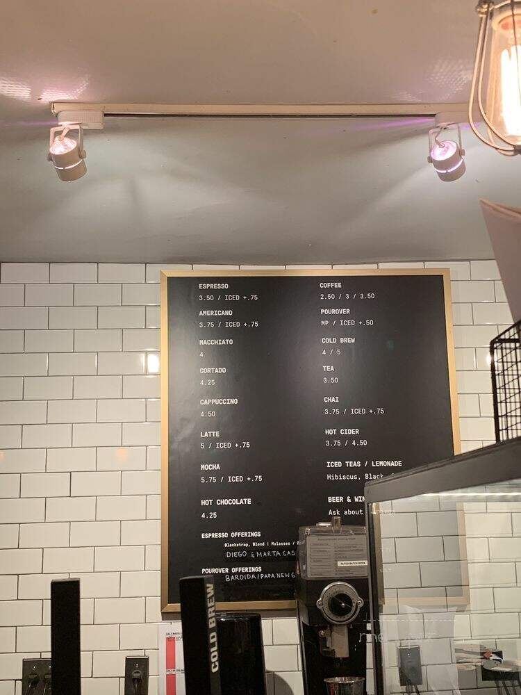 Irving Farm Coffee Co - New York, NY menu_pic