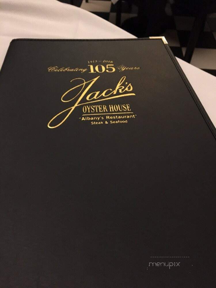 Jack's - Albany, NY menu_pic