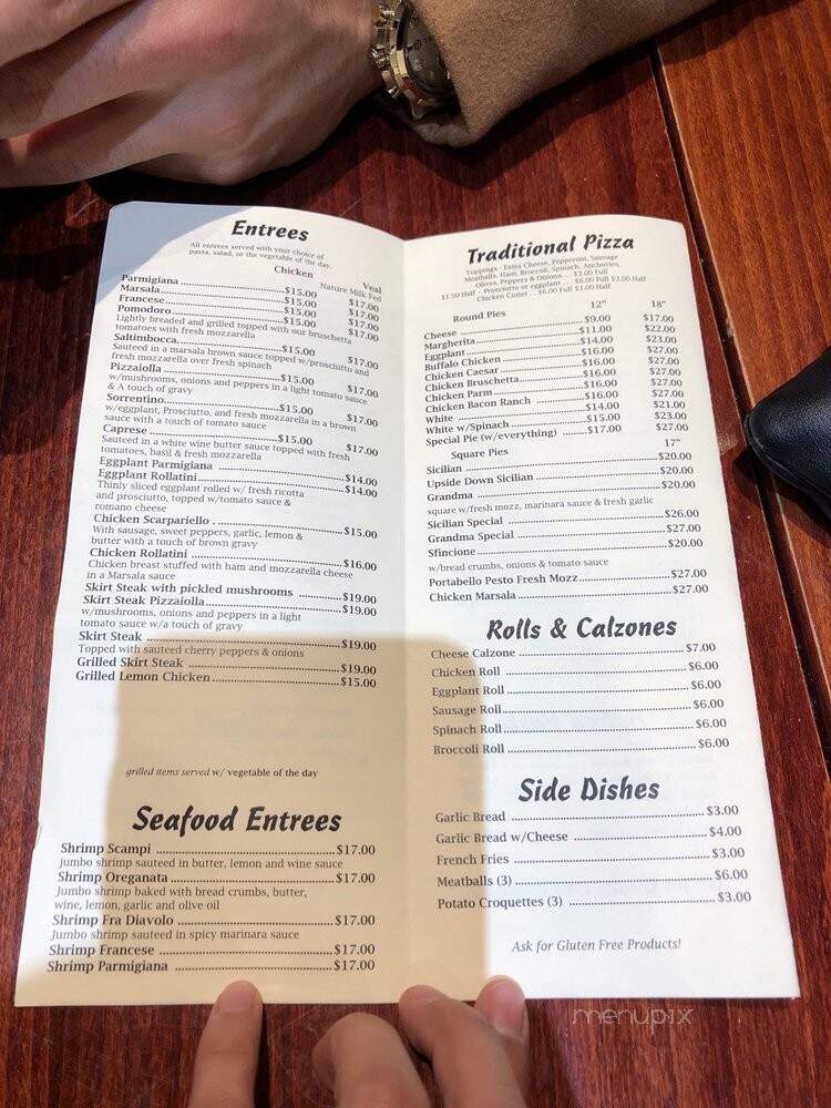 Joe & John's Pizzeria - Ridgewood, NY menu_pic