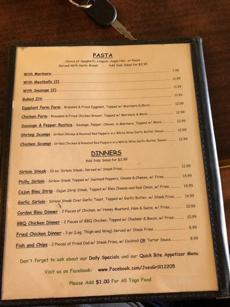 Joe's Grill - Albany, NY