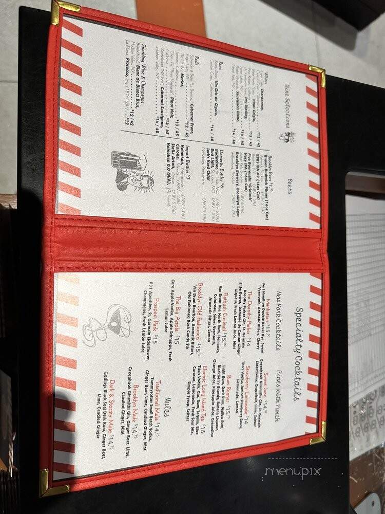 Junior's Restaurant - New York, NY menu_pic