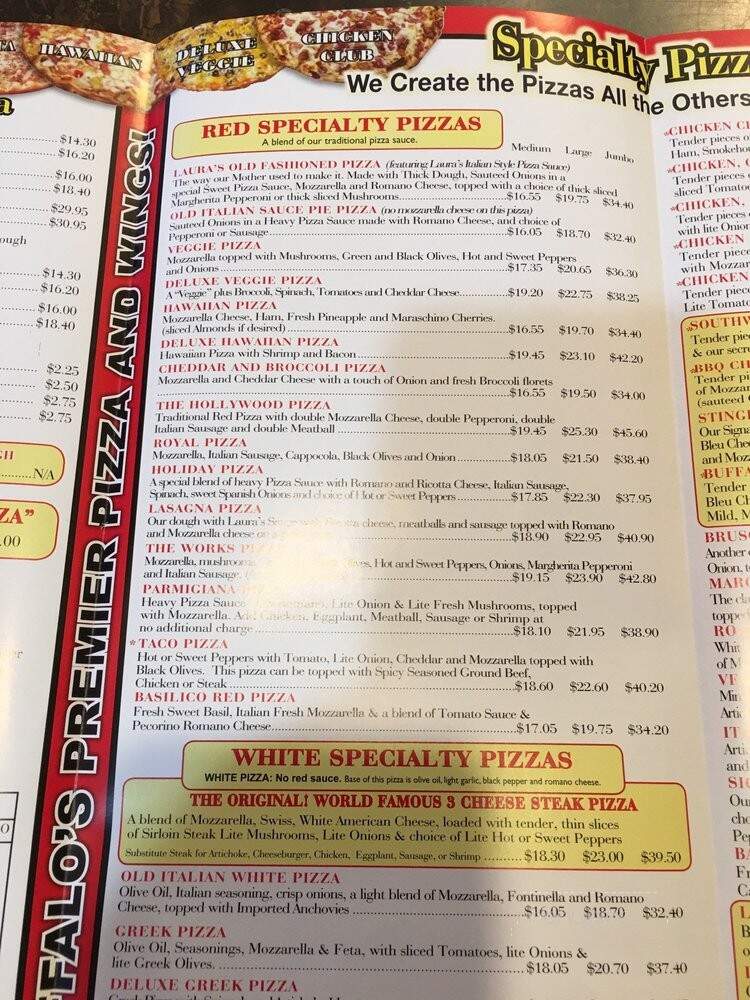 Just Pizza - Buffalo, NY menu_pic