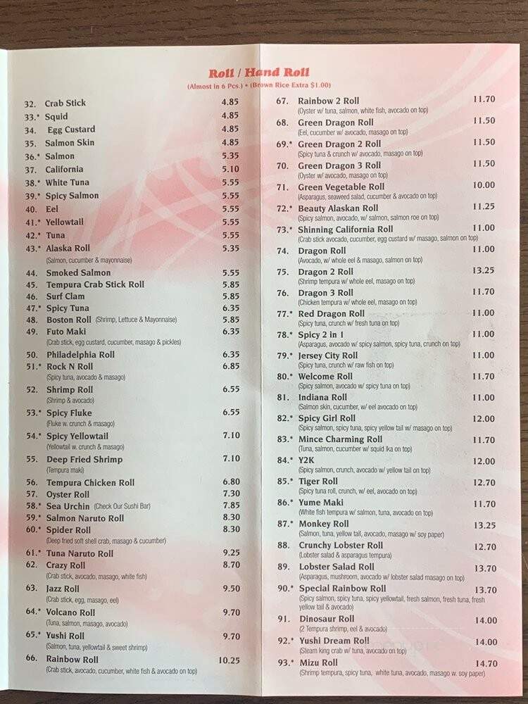 Kiraku Japanese Restaurant - Bronx, NY menu_pic