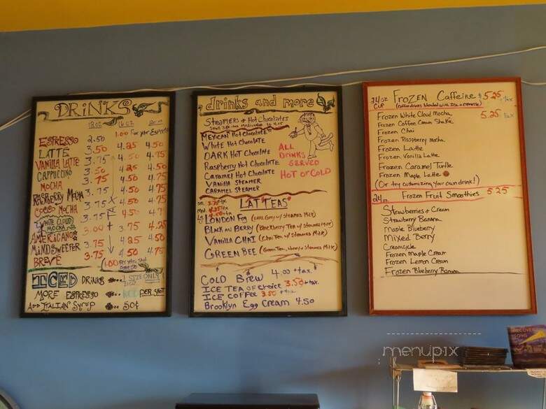 Koffee Kat - Plattsburgh, NY menu_pic