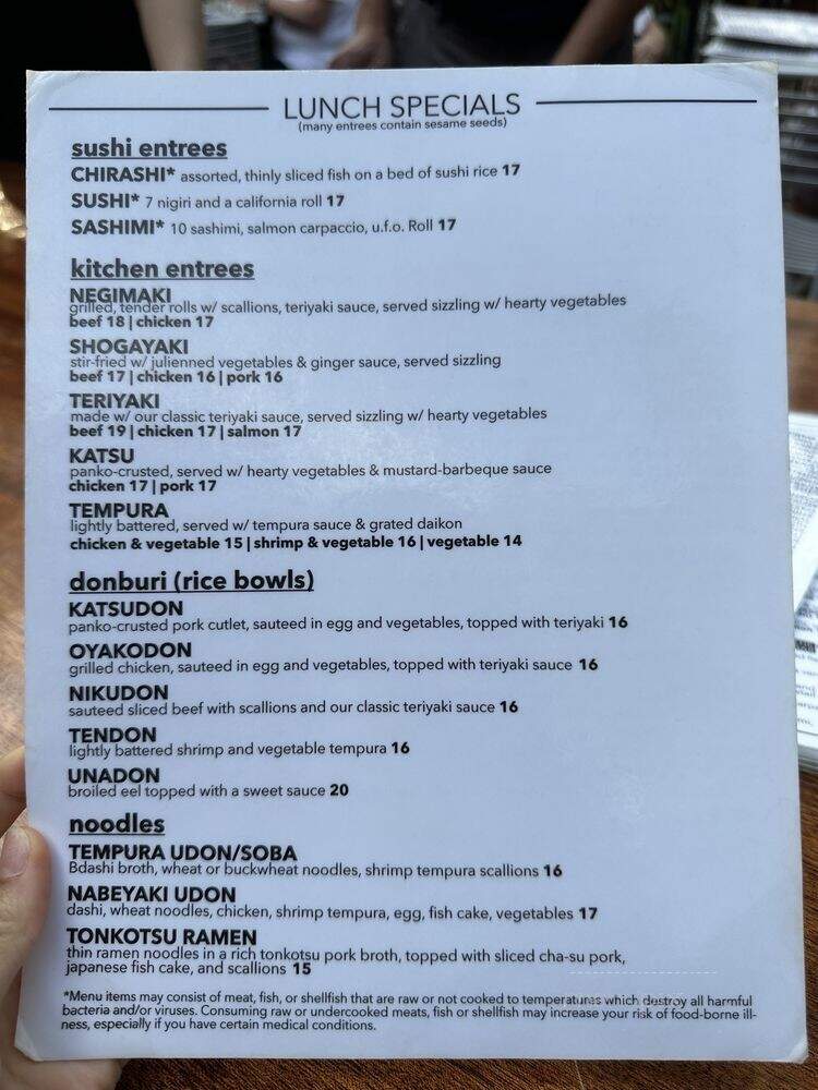 Kotobuki Restaurant - Roslyn, NY menu_pic