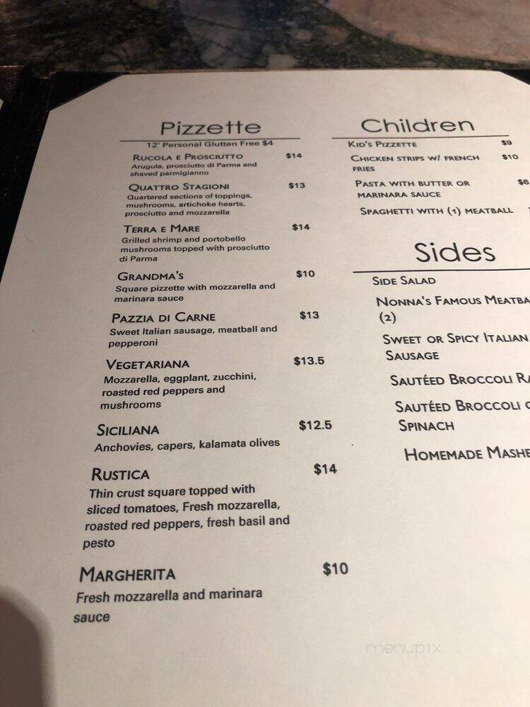 La Nola - Huntington, NY menu_pic