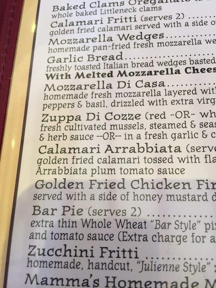La Piazza Of Merrick - Merrick, NY menu_pic