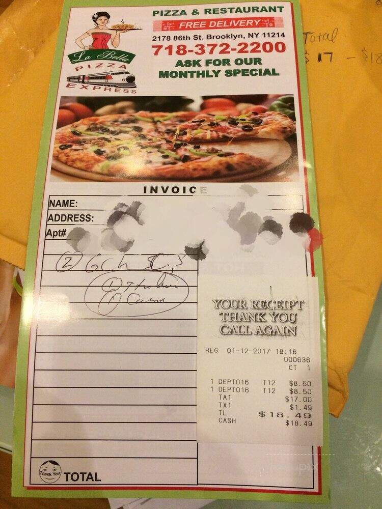 Labella Pizza Express - Brooklyn, NY