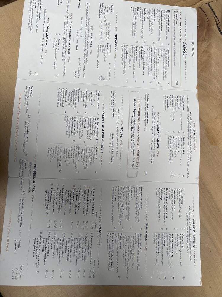 Le Petite Cafe - Brooklyn, NY menu_pic