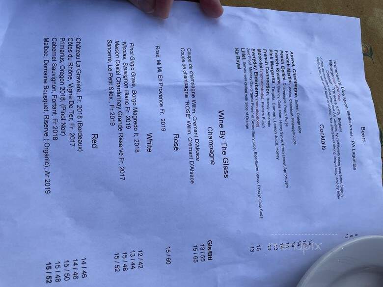 Le Provencal Restaurant - Mamaroneck, NY menu_pic