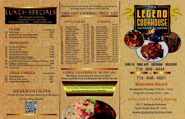 Legend Cookhouse - South Ozone Park, NY