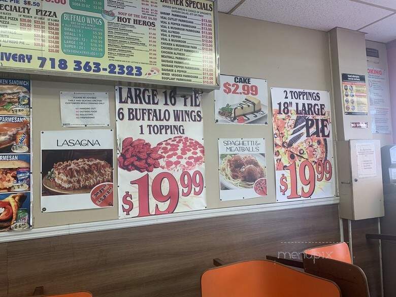 Lenny's Pizza - Brooklyn, NY menu_pic