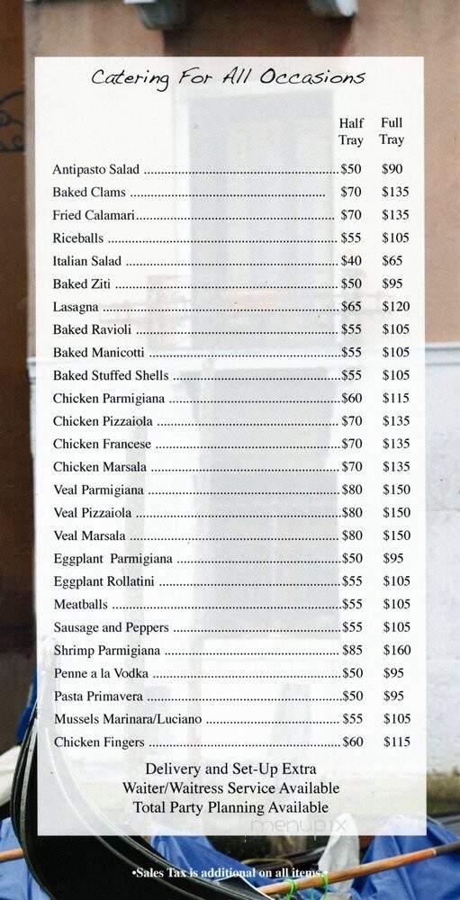 Little Italy - West Islip, NY menu_pic
