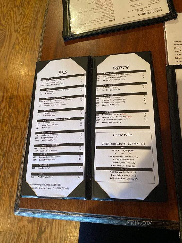 Little Sorrento - Cortlandt Manor, NY menu_pic