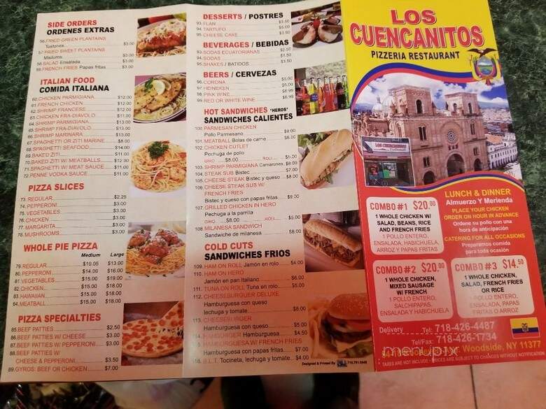 Los Cuencanitos - Woodside, NY menu_pic