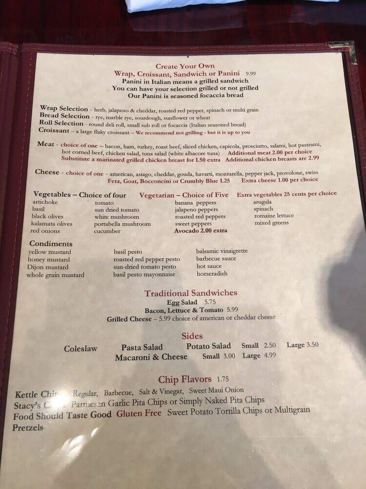 Magnolia's Deli & Cafe - Rochester, NY menu_pic